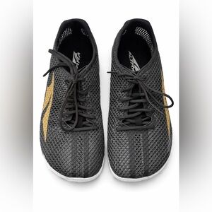 Altra Vanish-R Running Shoes Women’s 7.5 Black Gold Zero Drop Lightweight